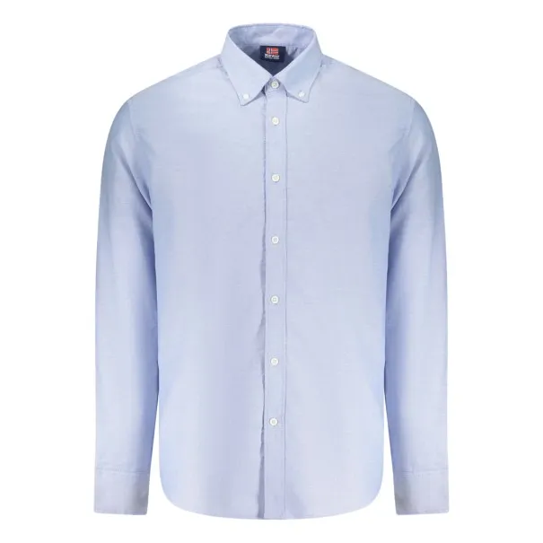 Chemise à manches longues pour homme, Norvège 1963, bleue - NORWAY 1963