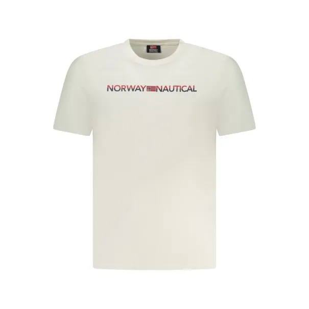 T-SHIRT MANCHES COURTES HOMME NORVÈGE 1963 BLANC - NORWAY 1963