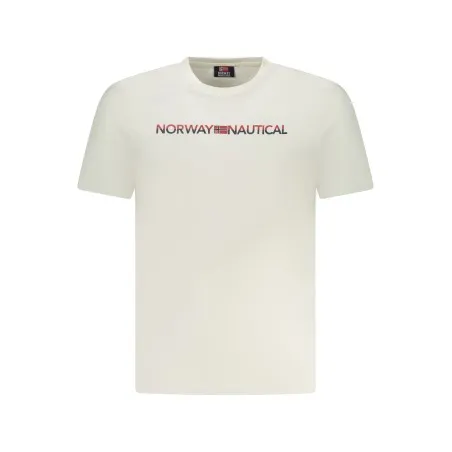 T-SHIRT MANCHES COURTES HOMME NORVÈGE 1963 BLANC - NORWAY 1963