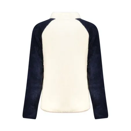 SWEAT-SHIRT BLANC À FERMETURE ÉCLAIR POUR FEMMES NORVÈGE 1963 - NORWAY 1963