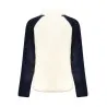 SWEAT-SHIRT BLANC À FERMETURE ÉCLAIR POUR FEMMES NORVÈGE 1963 - NORWAY 1963