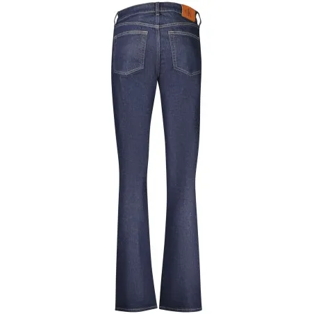 JEAN EN DENIM POUR FEMME CALVIN KLEIN BLEU - CALVIN KLEIN