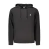 SWEAT-SHIRT NOIR À FERMETURE ÉCLAIR POUR HOMME US GRAND - U.S. GRAND