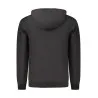 SWEAT-SHIRT NOIR À FERMETURE ÉCLAIR POUR HOMME US GRAND - U.S. GRAND