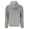 SWEAT-SHIRT GRIS À FERMETURE ÉCLAIR CALVIN KLEIN POUR HOMME - CALVIN KLEIN