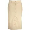 JUPE LONGUE BEIGE POUR FEMME GANT - GANT