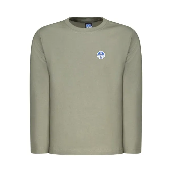 T-shirt à manches longues pour enfant North Sails, vert - NORTH SAILS
