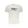 T-shirt blanc à manches courtes FILA pour homme - FILA