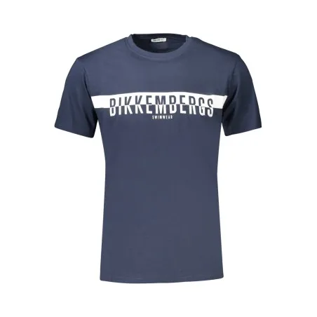 T-shirt à manches courtes pour homme BIKKEMBERGS, bleu - BIKKEMBERGS