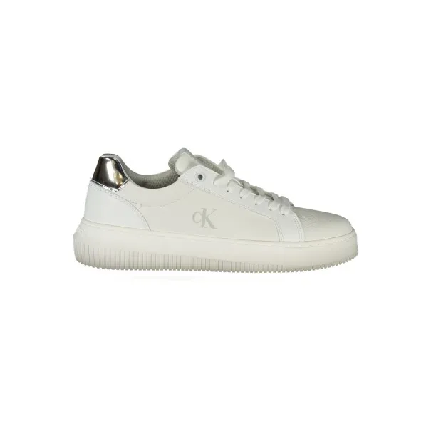 CHAUSSURES DE SPORT POUR FEMMES CALVIN KLEIN BLANCHES - CALVIN KLEIN