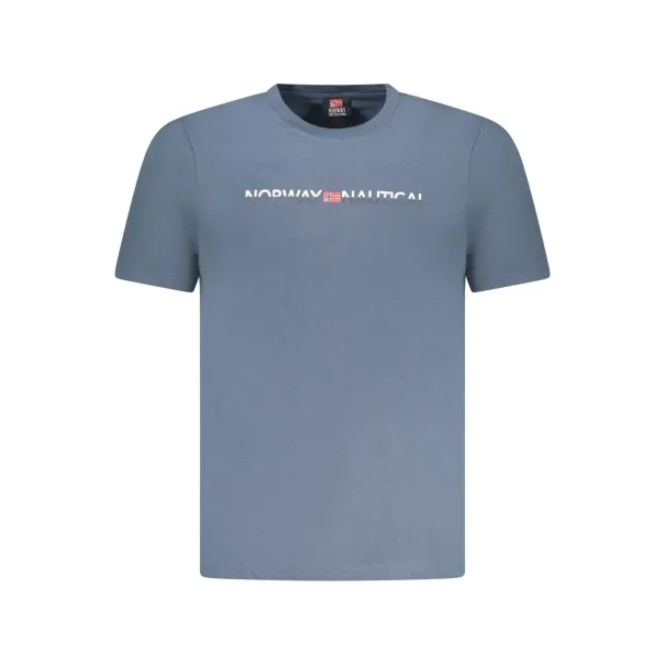 T-SHIRT MANCHES COURTES HOMME NORVÈGE 1963 BLEU - NORWAY 1963