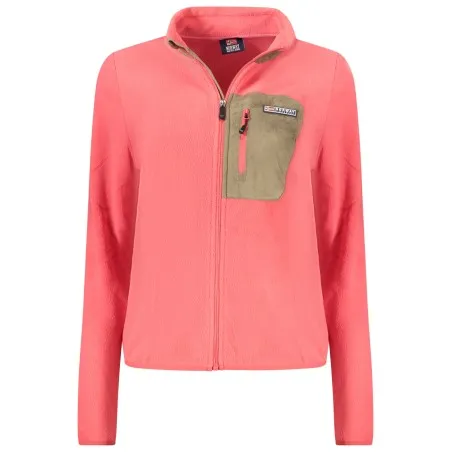 SWEAT-SHIRT FEMME ROSE À FERMETURE ÉCLAIR NORVÈGE 1963 - NORWAY 1963