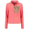 SWEAT-SHIRT FEMME ROSE À FERMETURE ÉCLAIR NORVÈGE 1963 - NORWAY 1963