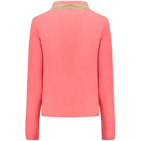 SWEAT-SHIRT FEMME ROSE À FERMETURE ÉCLAIR NORVÈGE 1963 - NORWAY 1963
