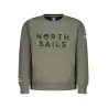 SWEAT-SHIRT FERMETURE ÉCLAIR POUR ENFANTS NORTH SAILS, VERT - NORTH SAILS