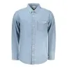 Chemise à manches longues pour homme Calvin Klein, bleue - CALVIN KLEIN