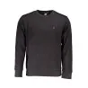 SWEAT-SHIRT NOIR À FERMETURE ÉCLAIR POUR HOMME US GRAND - U.S. GRAND