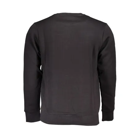 SWEAT-SHIRT NOIR À FERMETURE ÉCLAIR POUR HOMME US GRAND - U.S. GRAND