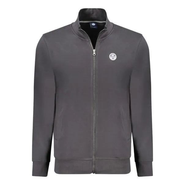 Sweat-shirt zippé noir pour homme North Sails - NORTH SAILS