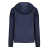 SWEAT-SHIRT FEMME BLEU À FERMETURE ÉCLAIR NORVÈGE 1963 - NORWAY 1963