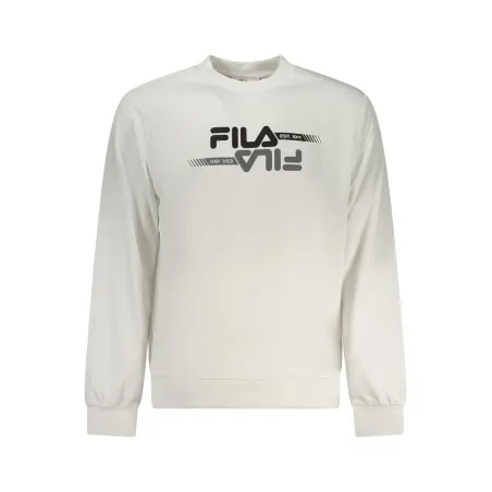 SWEAT-SHIRT BLANC À FERMETURE ÉCLAIR FILA POUR HOMME - FILA