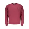 SWEAT-SHIRT ROUGE À FERMETURE ÉCLAIR POUR HOMME US GRAND - U.S. GRAND