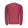 SWEAT-SHIRT ROUGE À FERMETURE ÉCLAIR POUR HOMME US GRAND - U.S. GRAND