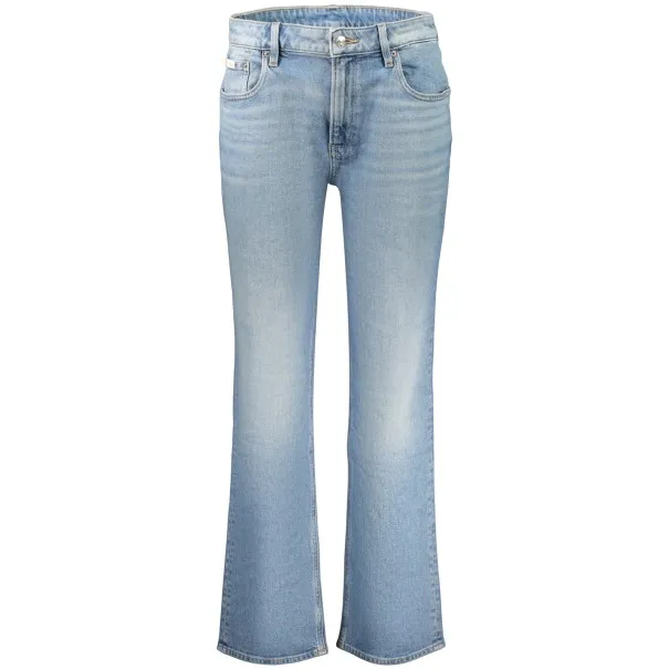 JEAN EN DENIM CALVIN KLEIN POUR FEMME, BLEU - CALVIN KLEIN