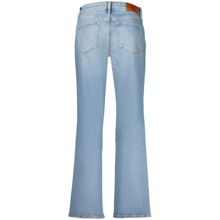 JEAN EN DENIM CALVIN KLEIN POUR FEMME, BLEU - CALVIN KLEIN