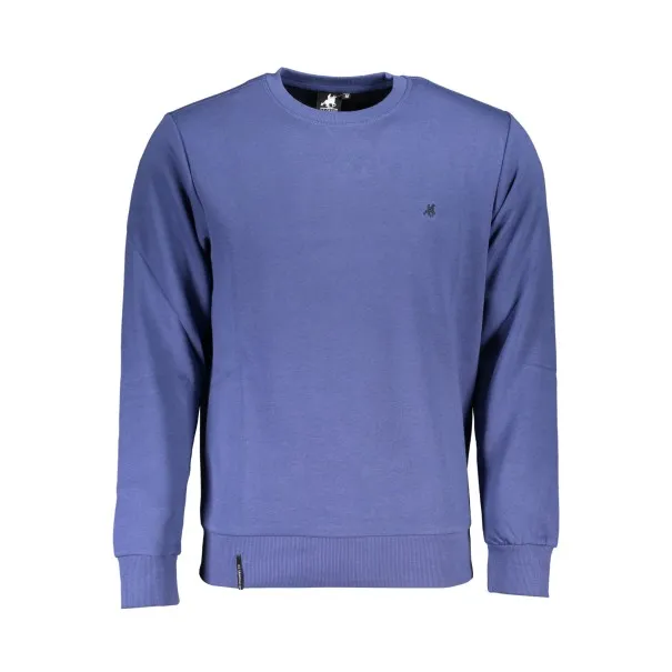 SWEAT-SHIRT BLEU À FERMETURE ÉCLAIR POUR HOMME US GRAND - U.S. GRAND
