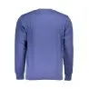 SWEAT-SHIRT BLEU À FERMETURE ÉCLAIR POUR HOMME US GRAND - U.S. GRAND