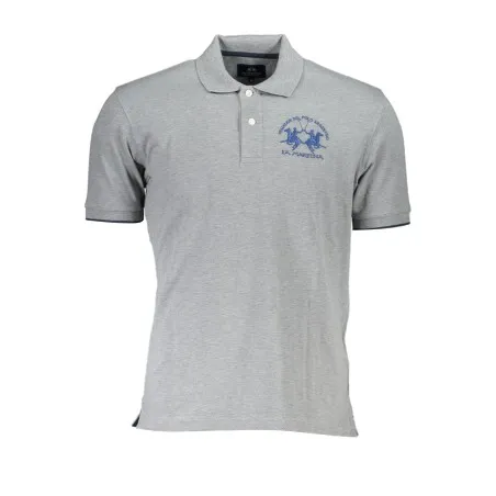 POLO HOMME LA MARTINA MANCHES COURTES GRIS - LA MARTINA
