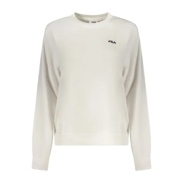 SWEAT-SHIRT BLANC À FERMETURE ÉCLAIR FILA POUR FEMME - FILA