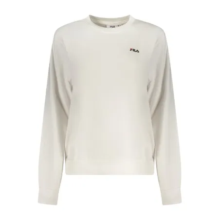 SWEAT-SHIRT BLANC À FERMETURE ÉCLAIR FILA POUR FEMME - FILA