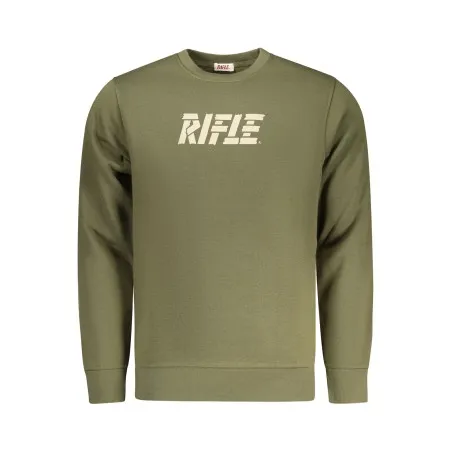 SWEAT-SHIRT FERMETURE ÉCLAIR VERT POUR HOMME RIFLE - RIFLE