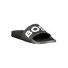 CHAUSSONS NOIRS POUR HOMMES BOSS FOOTWEAR - BOSS