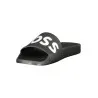 CHAUSSONS NOIRS POUR HOMMES BOSS FOOTWEAR - BOSS
