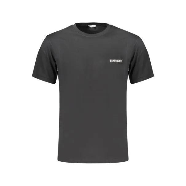 T-shirt à manches courtes pour homme BIKKEMBERGS, noir - BIKKEMBERGS