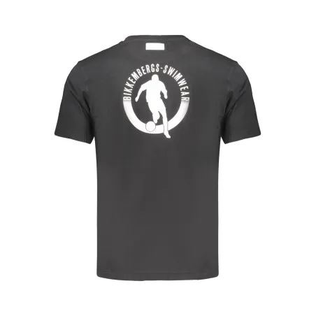 T-shirt à manches courtes pour homme BIKKEMBERGS, noir - BIKKEMBERGS