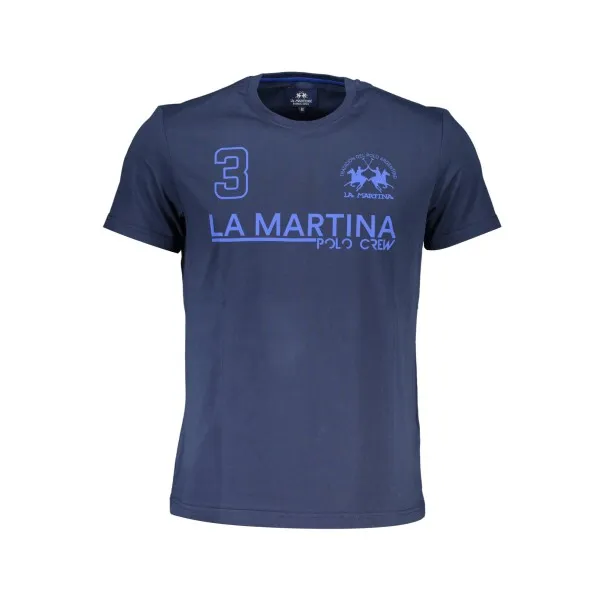 T-SHIRT MANCHES LONGUES LA MARTINA HOMME BLEU - LA MARTINA