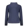 SWEAT-SHIRT FEMME BLEU À FERMETURE ÉCLAIR NORVÈGE 1963 - NORWAY 1963
