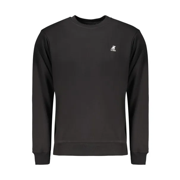 SWEAT-SHIRT NOIR À FERMETURE ÉCLAIR POUR HOMME US GRAND - U.S. GRAND