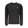 SWEAT-SHIRT NOIR À FERMETURE ÉCLAIR POUR HOMME US GRAND - U.S. GRAND