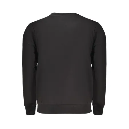 SWEAT-SHIRT NOIR À FERMETURE ÉCLAIR POUR HOMME US GRAND - U.S. GRAND
