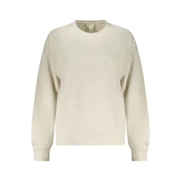 SWEAT-SHIRT GRIS À FERMETURE ÉCLAIR CALVIN KLEIN POUR FEMME - CALVIN KLEIN