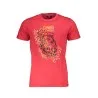 T-SHIRT À MANCHES COURTES CAVALLI CLASS HOMME ROUGE - CAVALLI CLASS