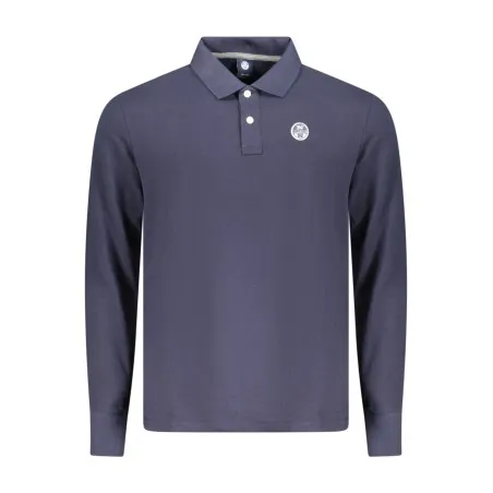 POLO À MANCHES LONGUES POUR HOMME NORTH SAILS, BLEU - NORTH SAILS