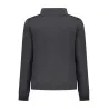 SWEAT-SHIRT NOIR À FERMETURE ÉCLAIR POUR FEMMES NORVÈGE 1963 - NORWAY 1963