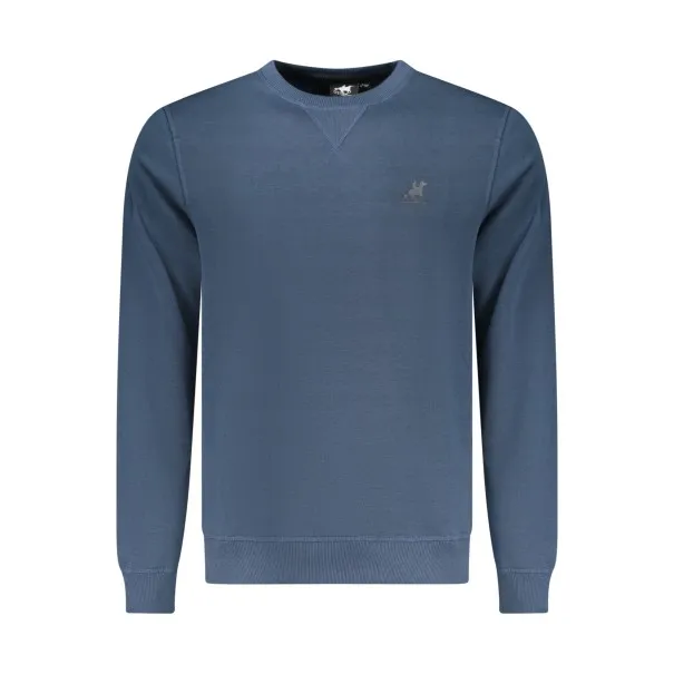 SWEAT-SHIRT BLEU À FERMETURE ÉCLAIR POUR HOMME US GRAND - U.S. GRAND