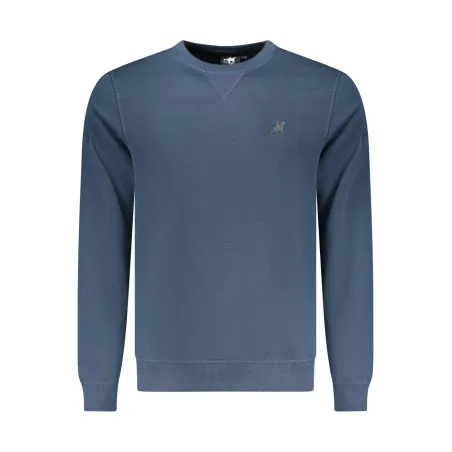 SWEAT-SHIRT BLEU À FERMETURE ÉCLAIR POUR HOMME US GRAND - U.S. GRAND